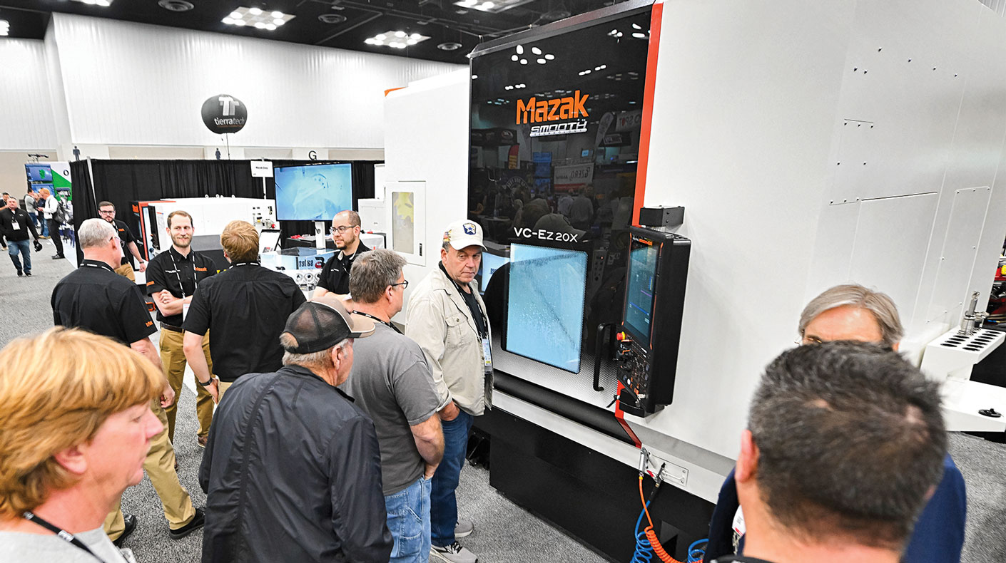 PRI Show Mazak machinery