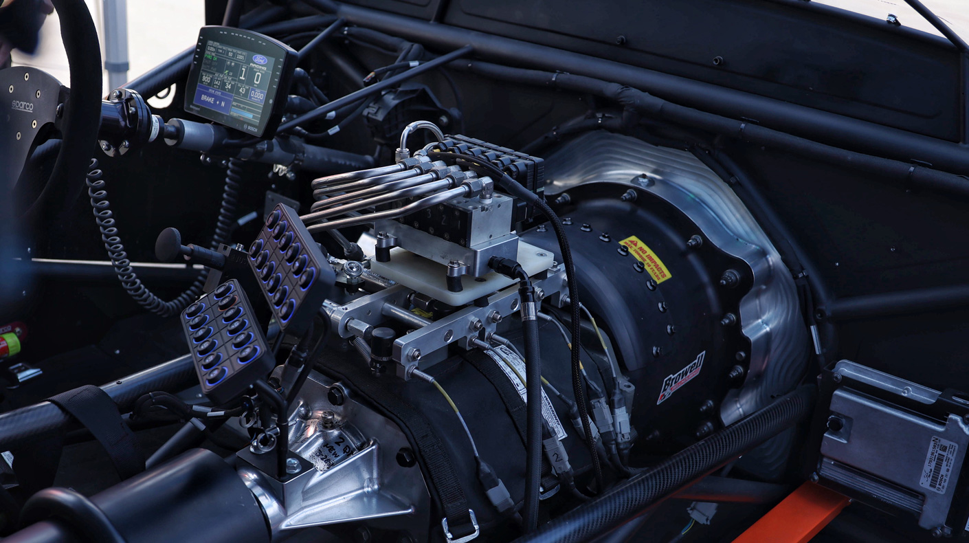 An image of the Mustang Cobra Jet interior.