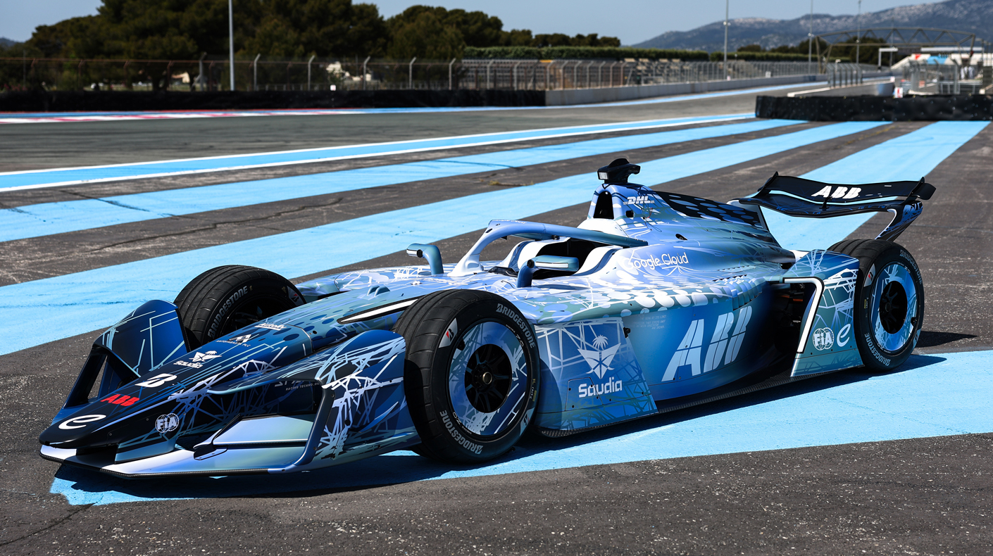 Gen4 Formula E vehicle.