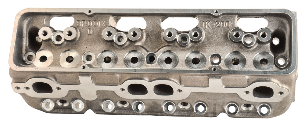 E Q Cast Iron Vortec Small Block Chevy Heads - Brzezinski Racing Products