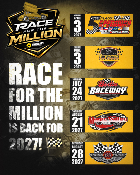 Race for the Million schedule 27
