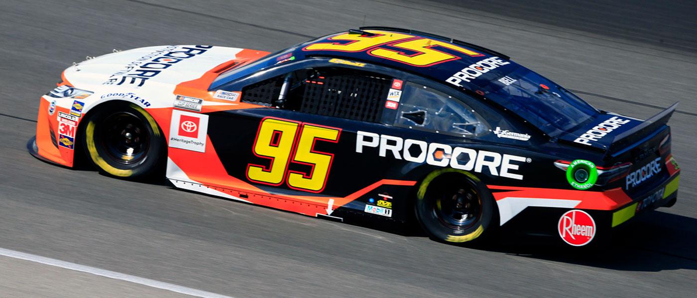 Leavine Family Racing (LFR) No. 95 car on track