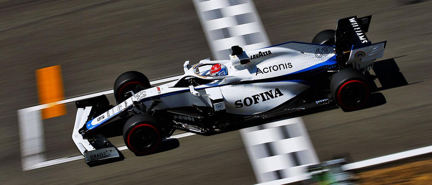 Williams Racing on track. Photo courtesy of Williams Racing