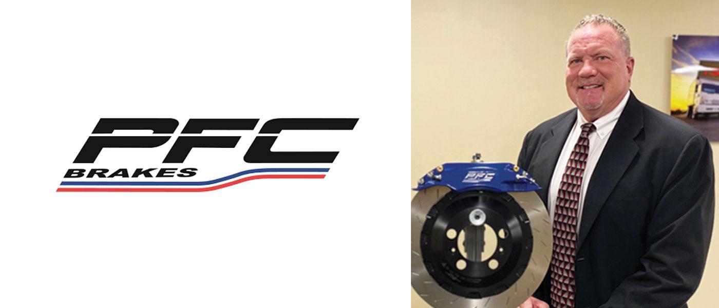 PFC Brakes logo and Don Orrell