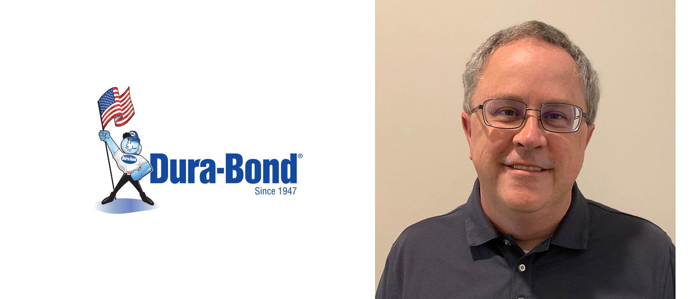 Dura-Bond Bearing logo and headshot of Joe Kerick, the newly appointed company president