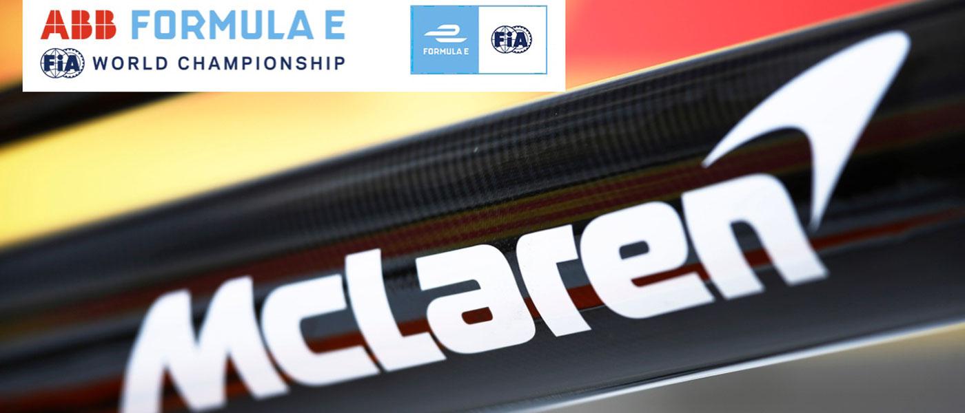 McLaren Racing and Formula E logo