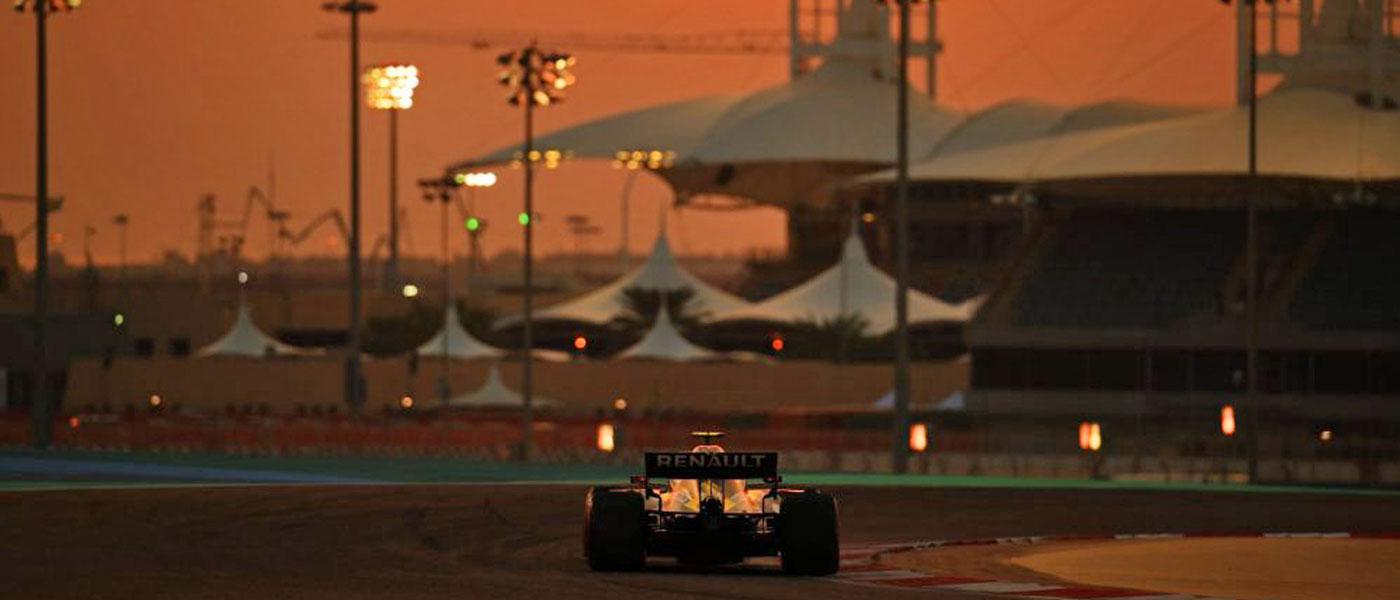 F1 car on track. Photo courtesy of Formula 1