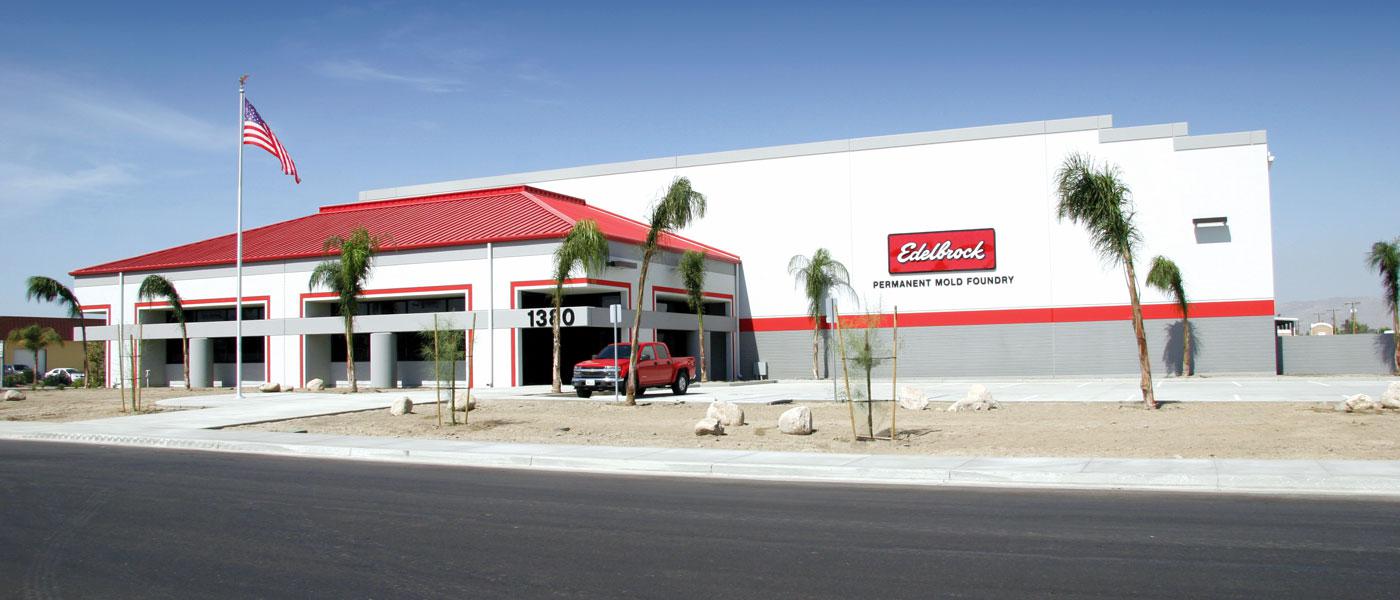 Image of Edelbrock's San Jacinto, California location