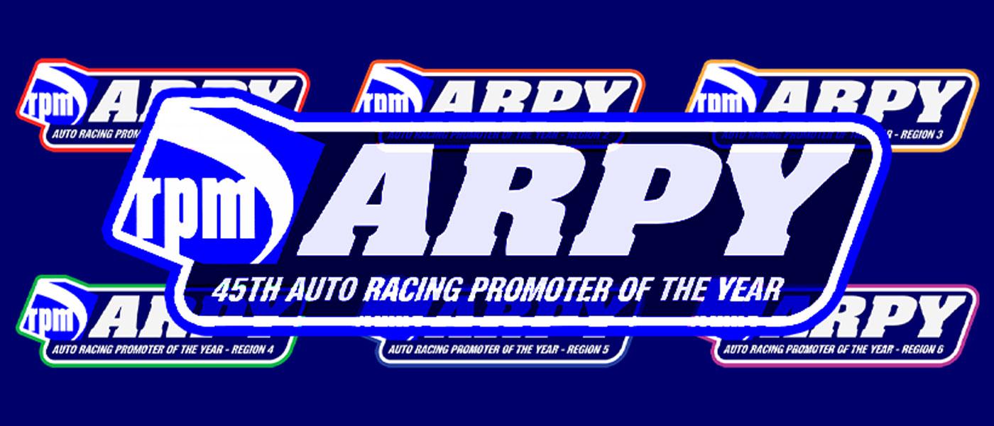 Auto Racing Promoter of the Year (ARPY) logo
