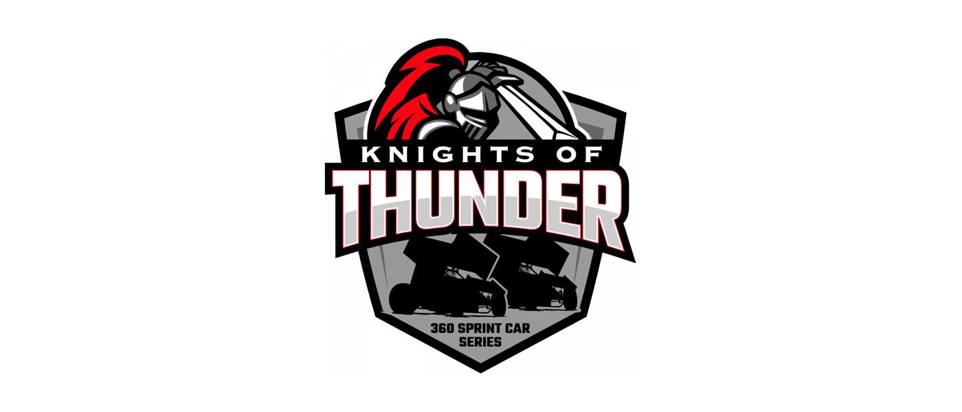 Knights of Thunder (KoT) 360 Sprint Car Series logo