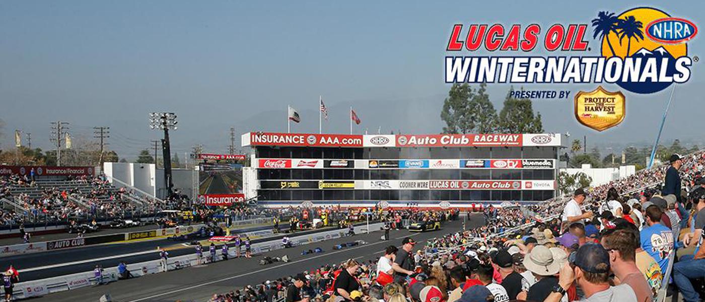 NHRA and Auto Club Raceway at Pomona