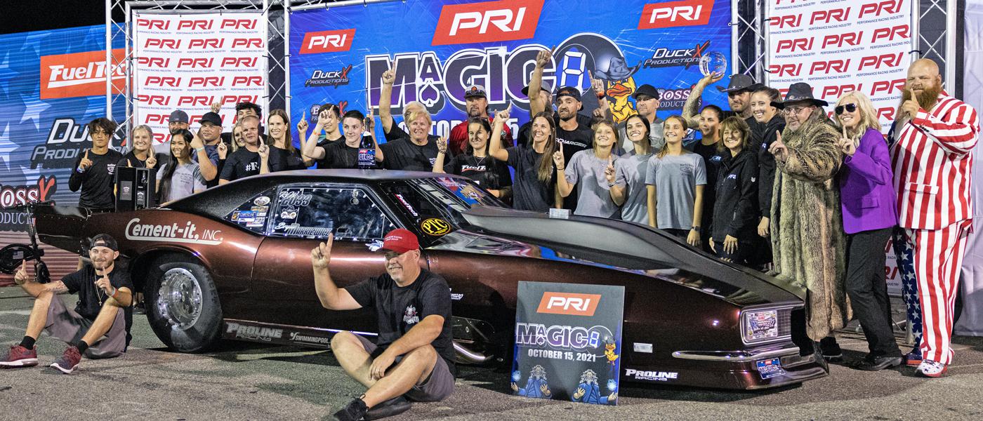 PRI's Magic 8 Shootout Winners Circle