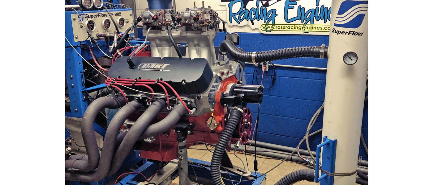 The AERA Engine Builders Association will raffle off this big block Chevy engine during PRI 2021. 