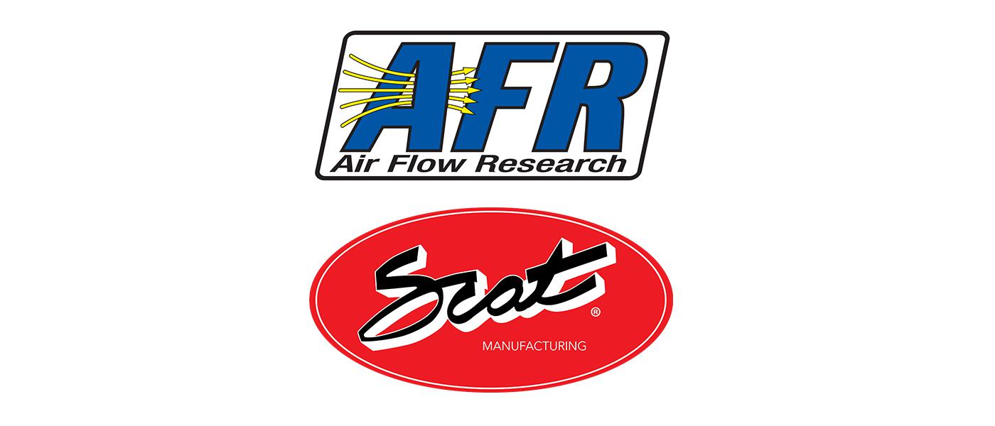 Air Flow Research logo, SCAT Enterprises logo