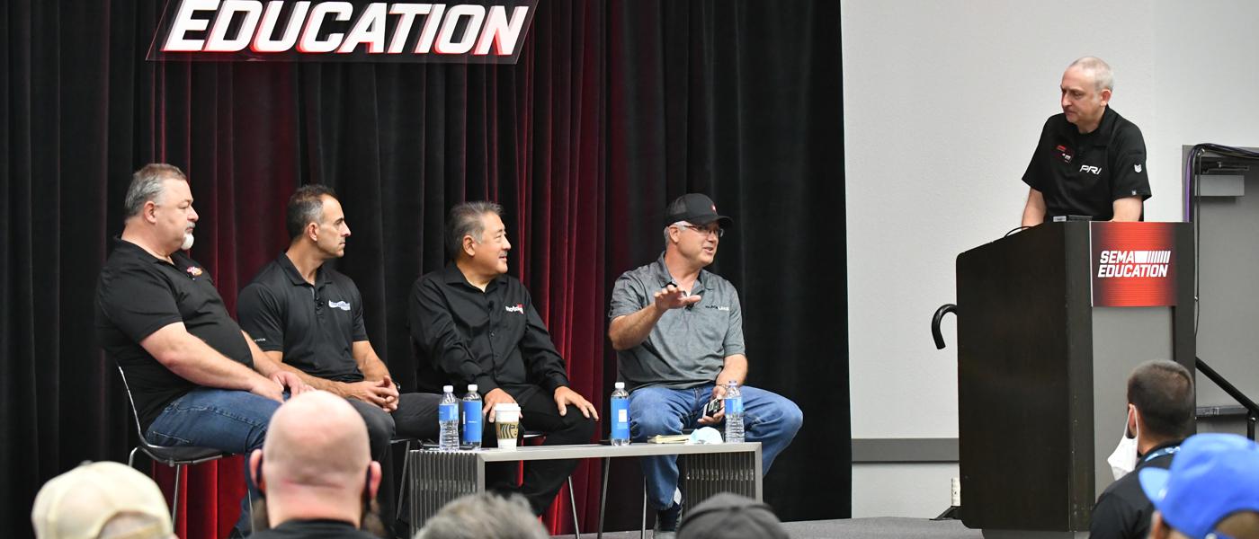 Motorsports Builders Panel At 2021 SEMA Show