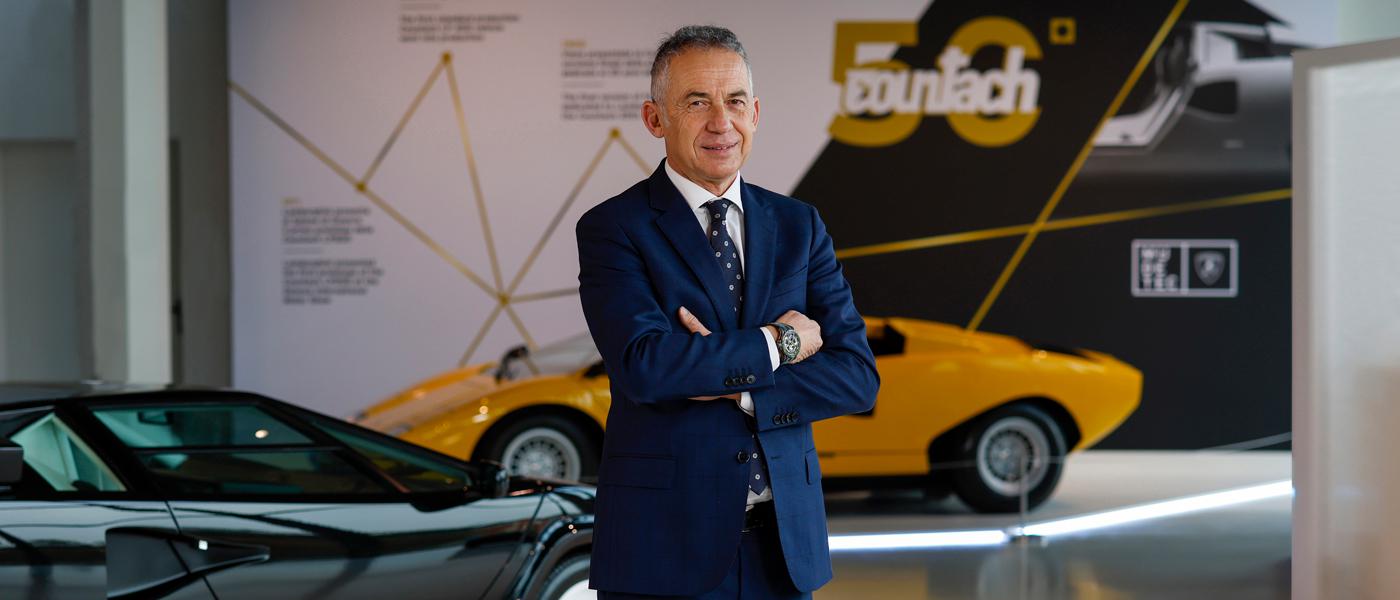 Photo of Maurizio Reggiani courtesy of Lamborghini 