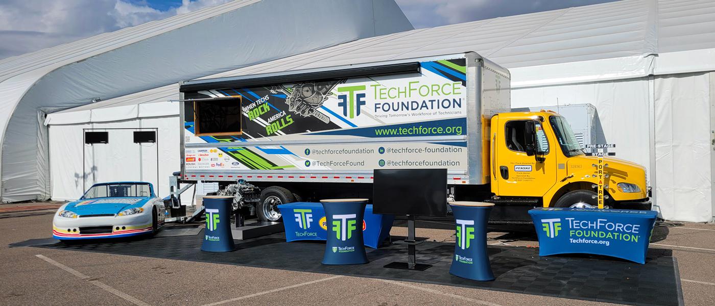 TechForce, Penske Unveil Traveling STEM Center  