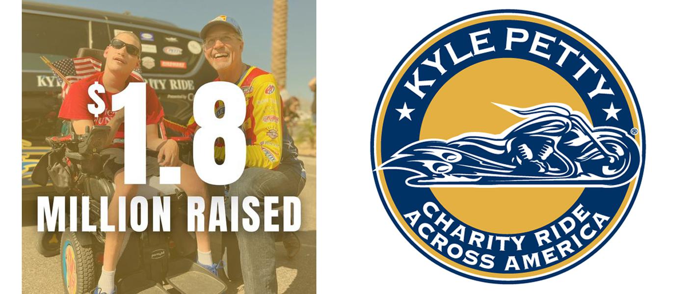 Kyle Petty Charity Ride Across America Raises $1.8 Million For Victory Junction