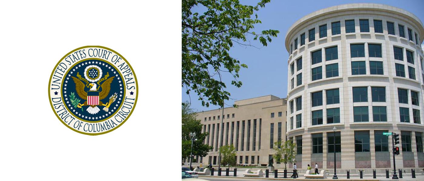 US Court of Appeals logo and court house facade