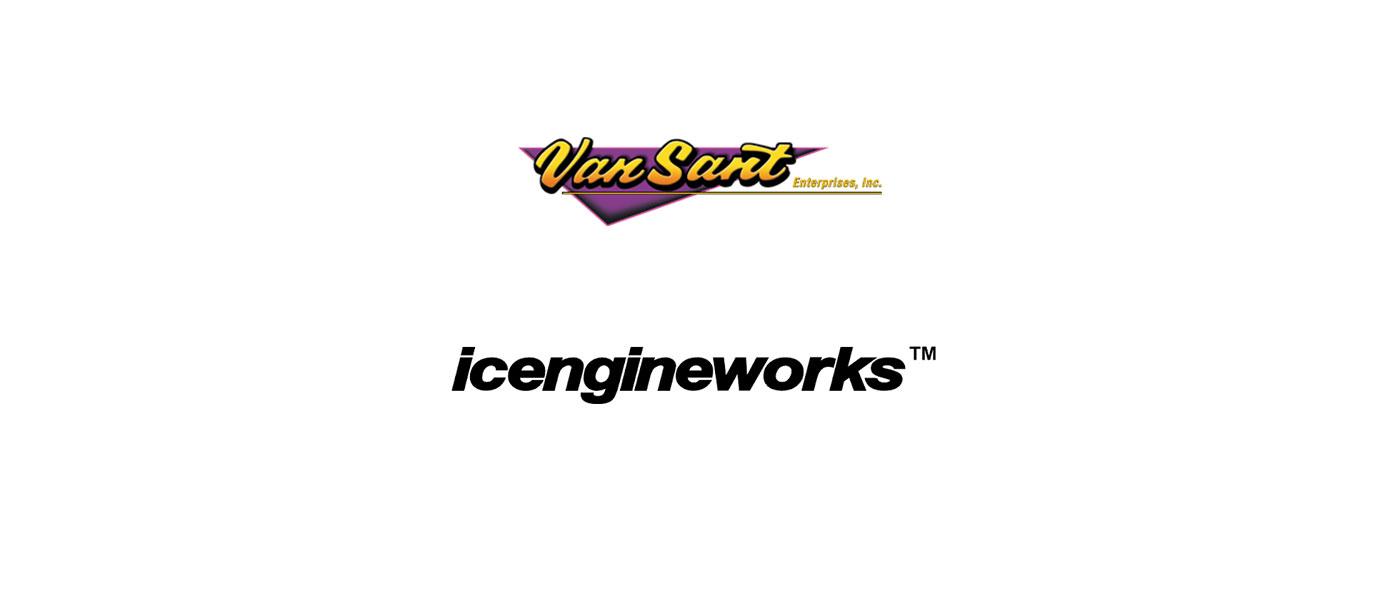 Van Sant and Icengineworks logos