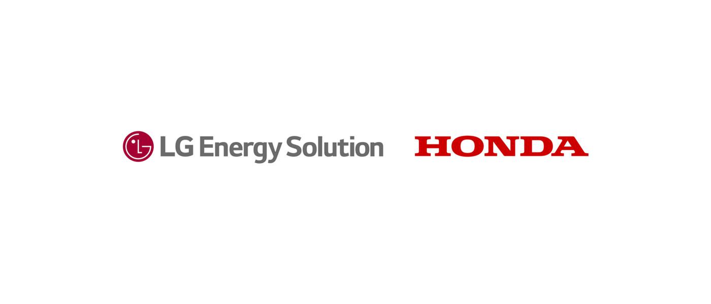 LG Energy Solution (LGES) and Honda Motor Co. logos