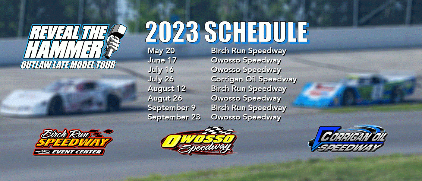 Reveal The Hammer Outlaw Late Models 2023 Schedule 