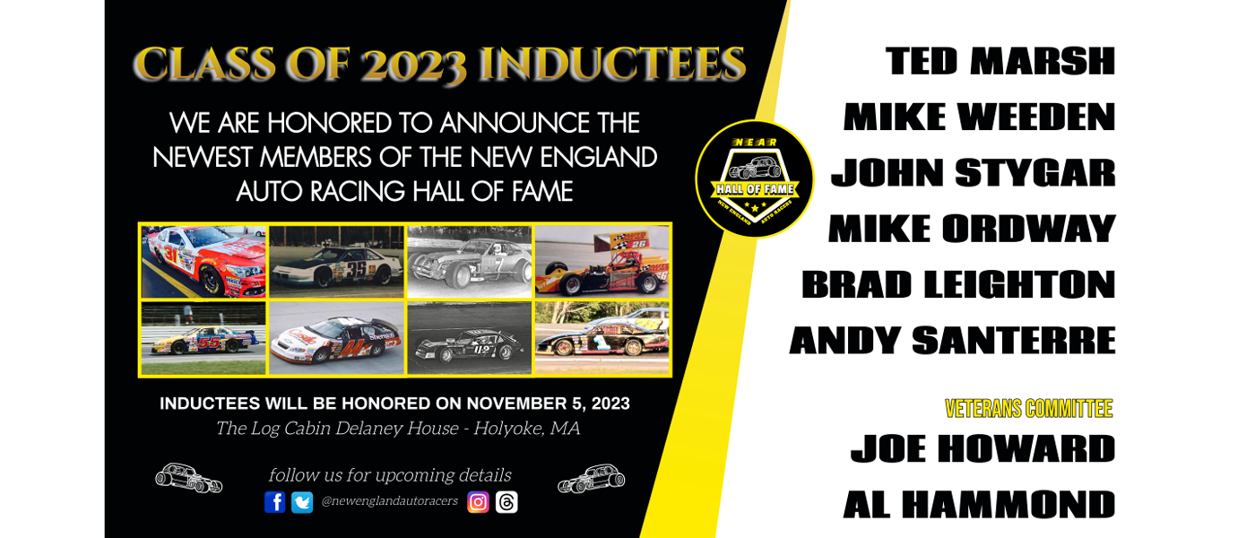 New England Auto Racing HoF to Honor Six Inductees