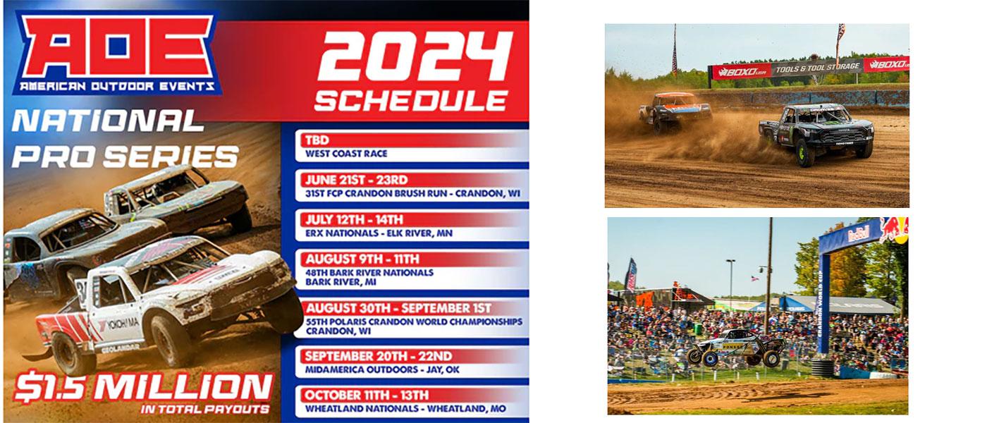 Crandon Off Road Schedule 2024 Schedule Alfie Austine