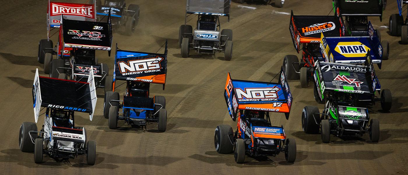 World of Outlaws Sprints on track