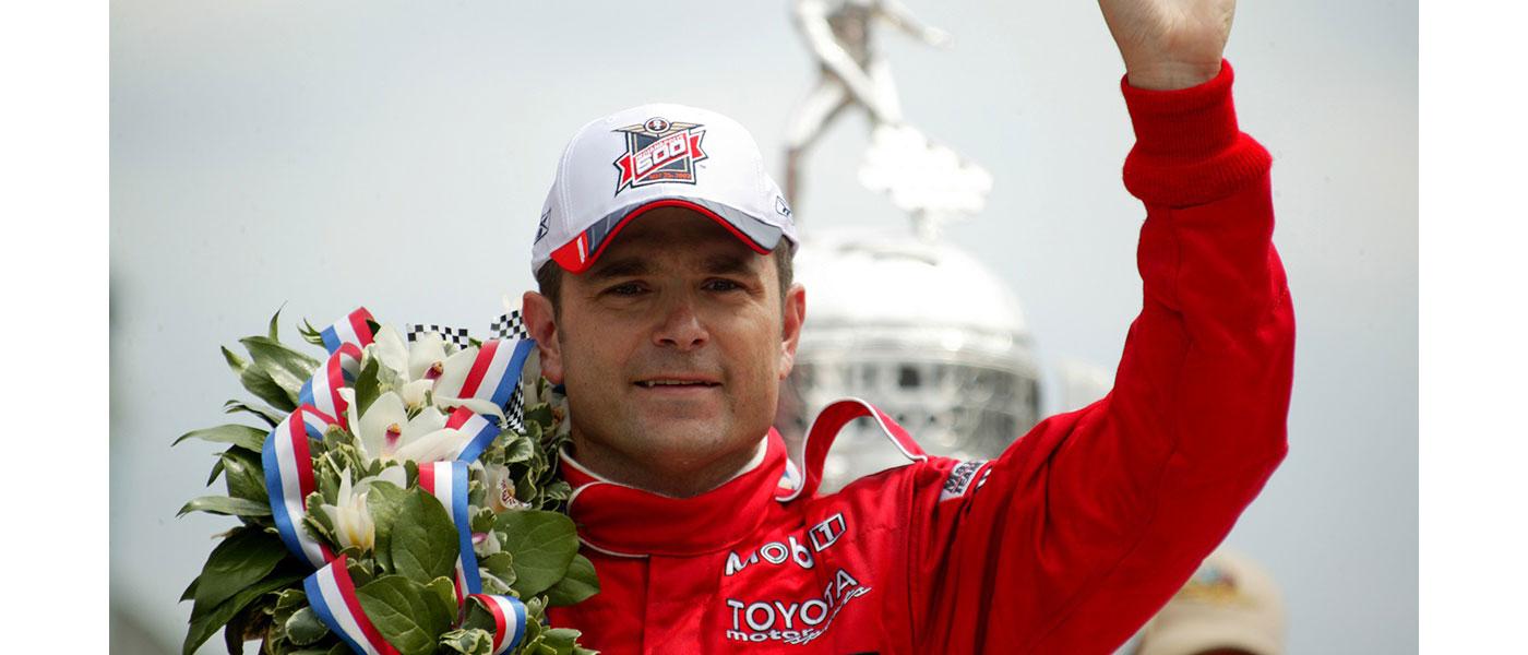 Gil de Ferran in Indy 500 Victory Lane