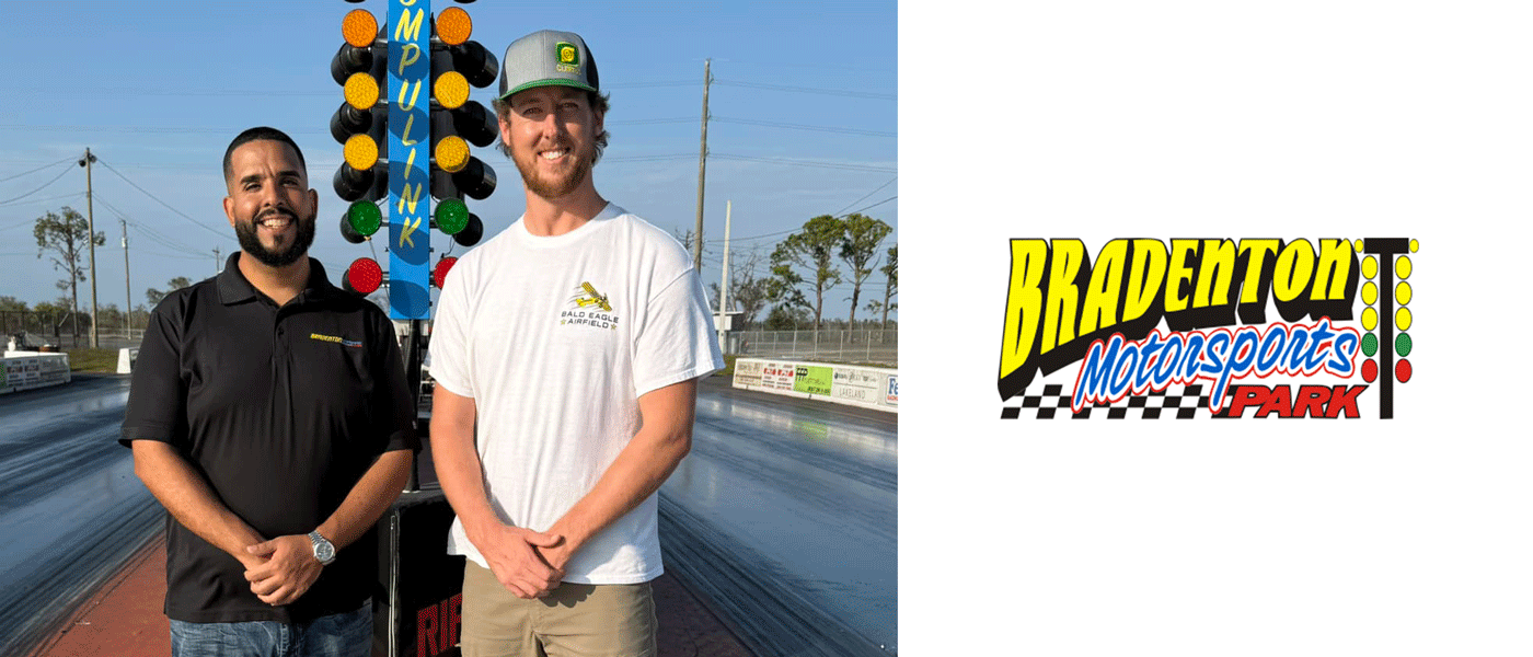 Cleetus McFarland joins current Bradenton Motorsports Park owner Victor Alvarez