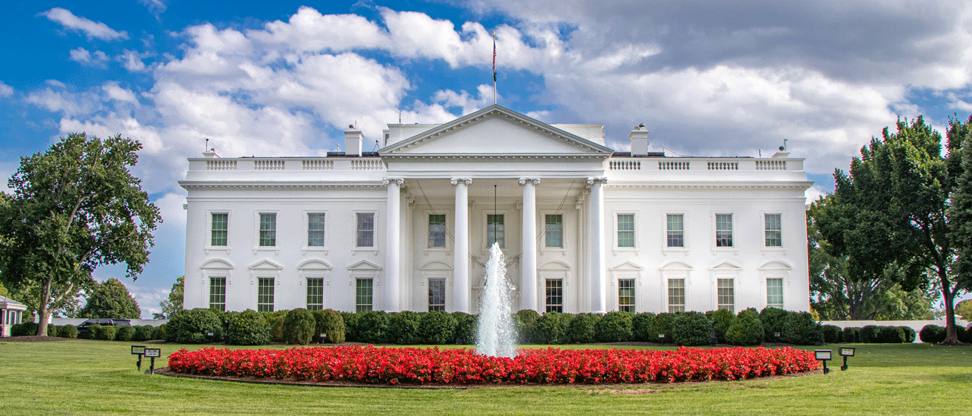 White House stock image