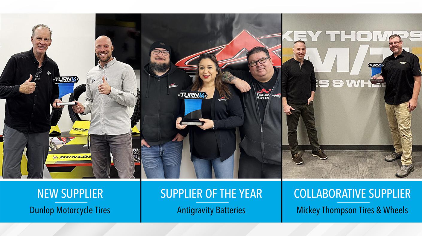 Turn 14 Distribution Announces Winners of 2024 Supplier Awards