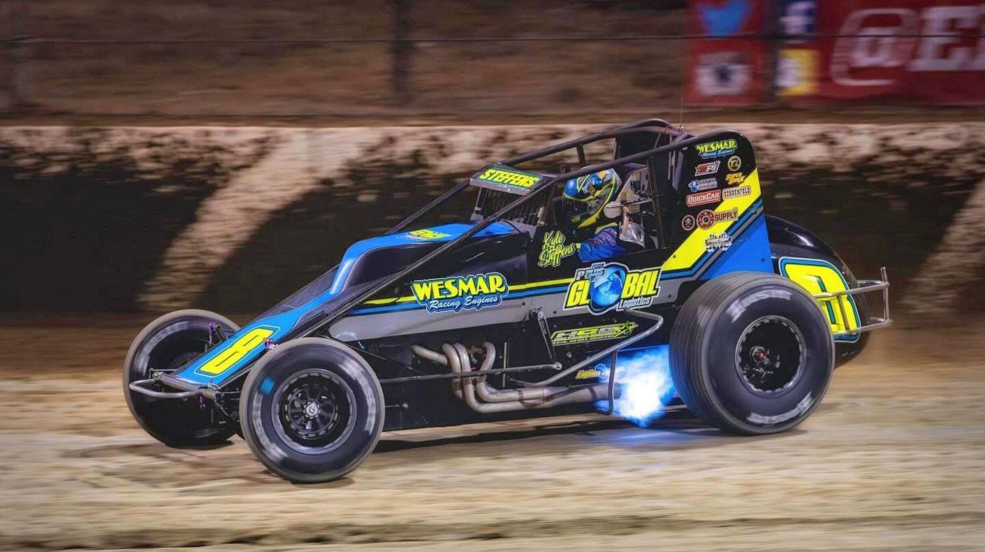 PPlus Global sponsored open wheel vehicle