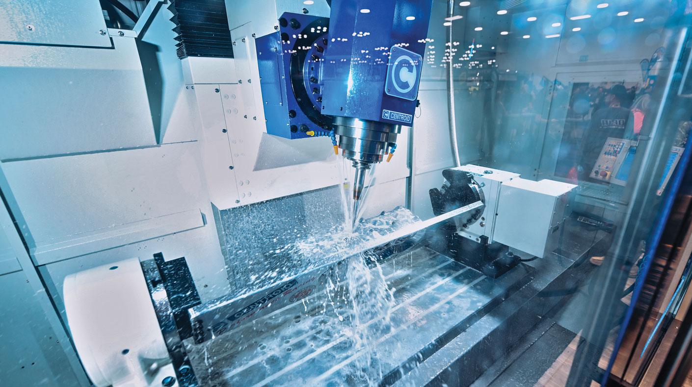 Centroid machinery at work