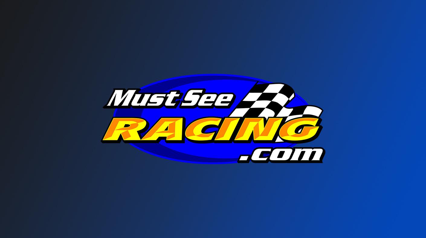 MustSeeRacing.com logo on a blue background.