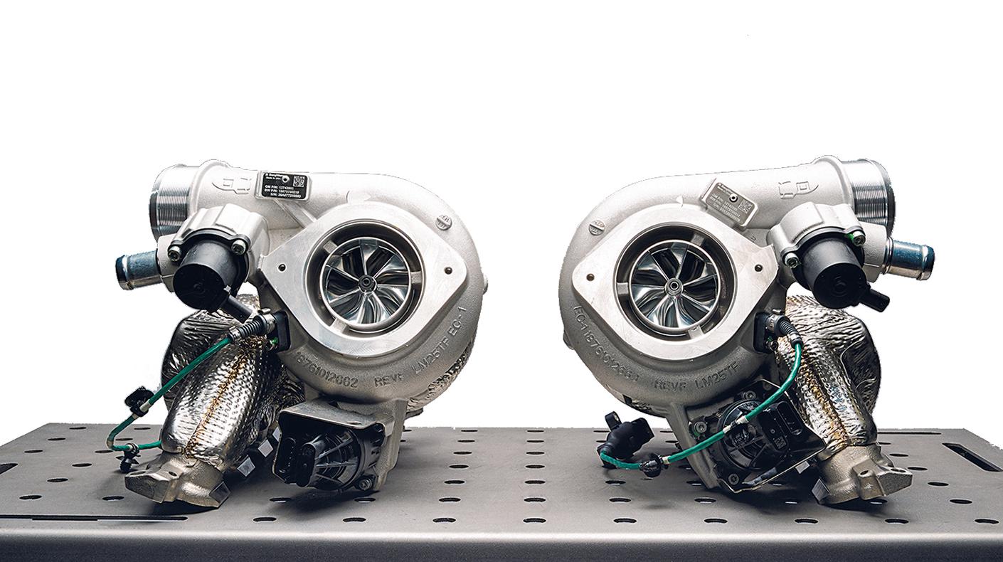 Race Shop image: Two turbos from BOOST.