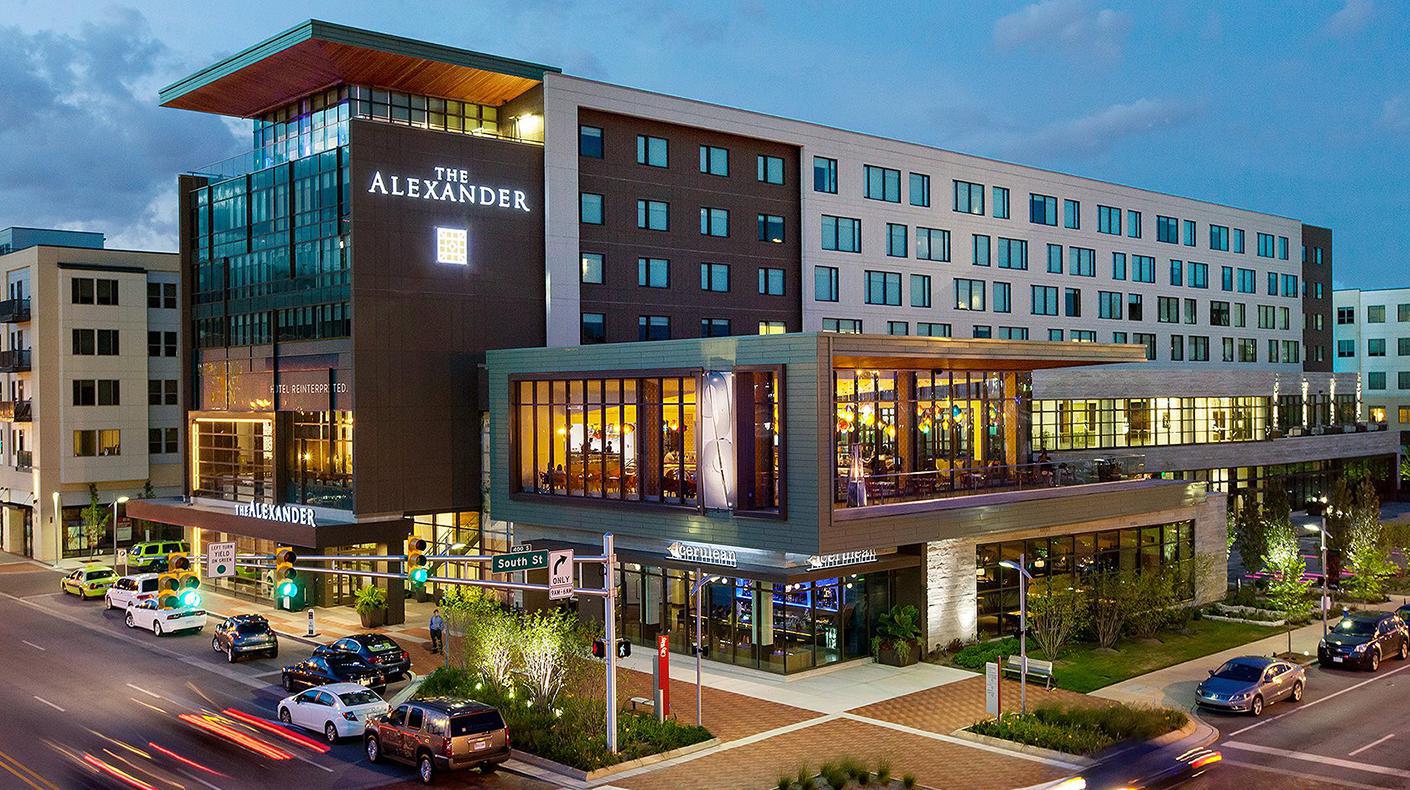 The Alexander hotel in Indianapolis.