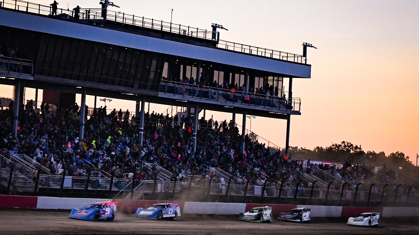 Late Models at Mansfield Speedway.