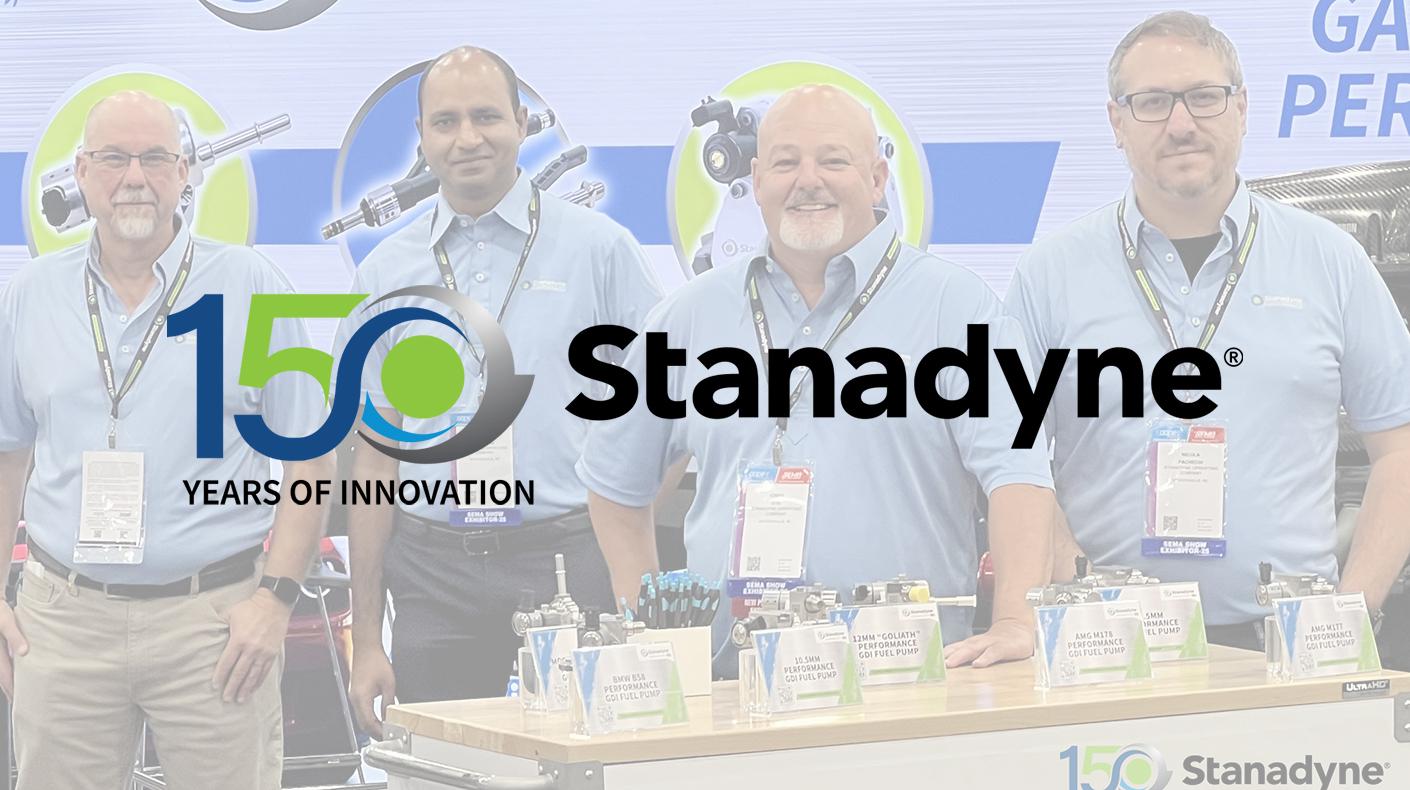 Graphic for Stanadyne's 150th anniversary.