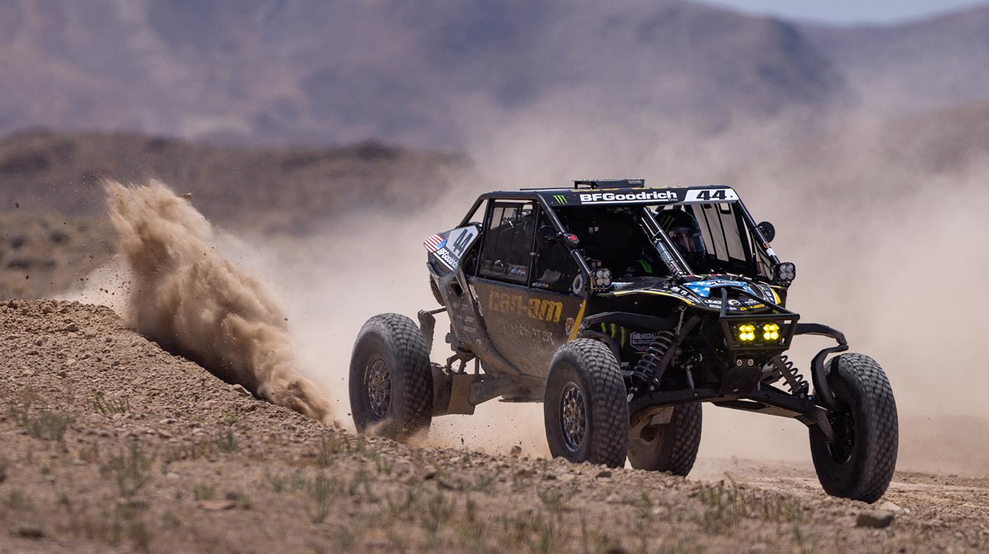 UTV racing during AORC event.