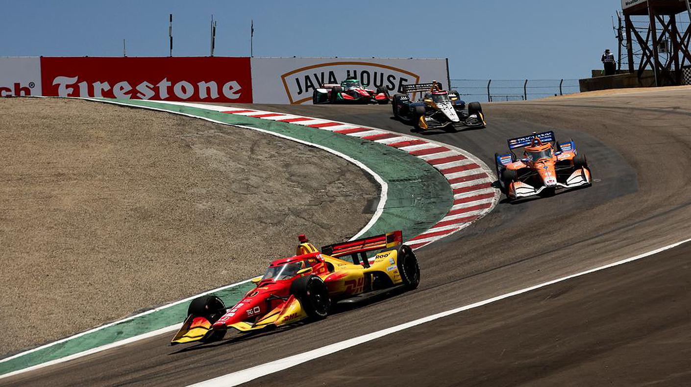 The Corkscrew at WeatherTech Raceway Laguna Seca.