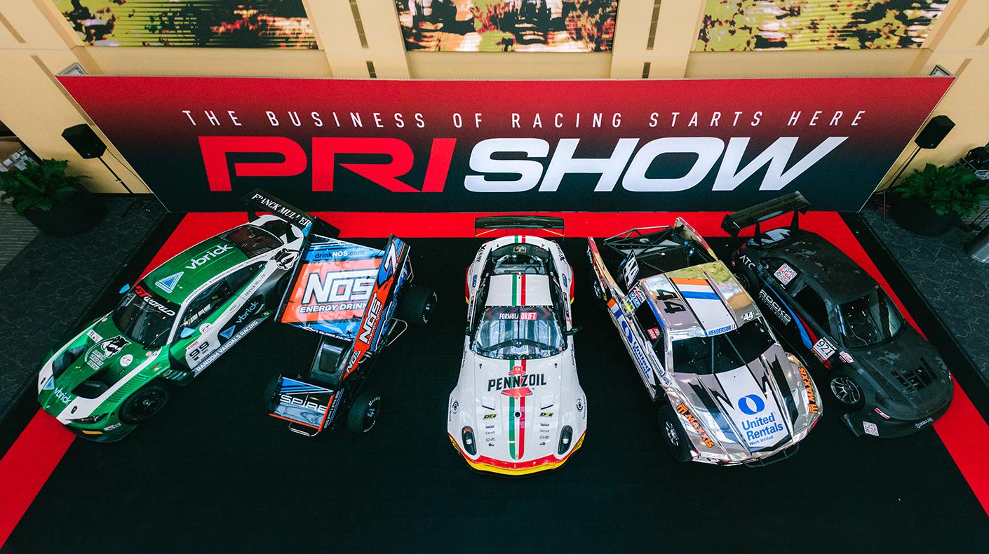 The PRI Paddock at the PRI Show.