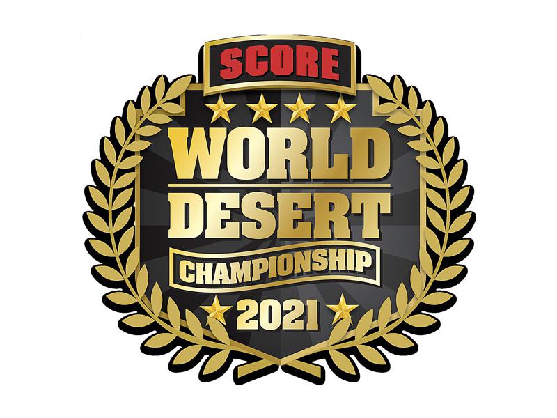 2021 SCORE World Desert Championship logo
