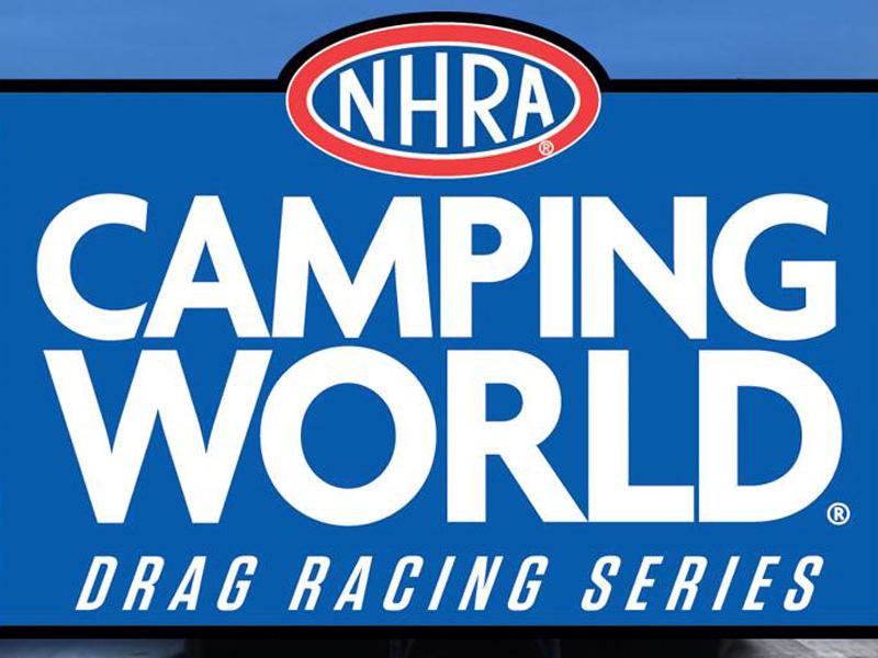 National Hot Rod Association (NHRA) Camping World Drag Racing Series logo