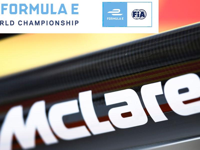 McLaren Racing and Formula E logo