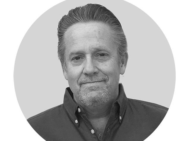 John Covan headshot, Digital Throttle logo