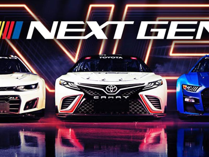 Next Gen models for the NASCAR Cup Series competition in 2022