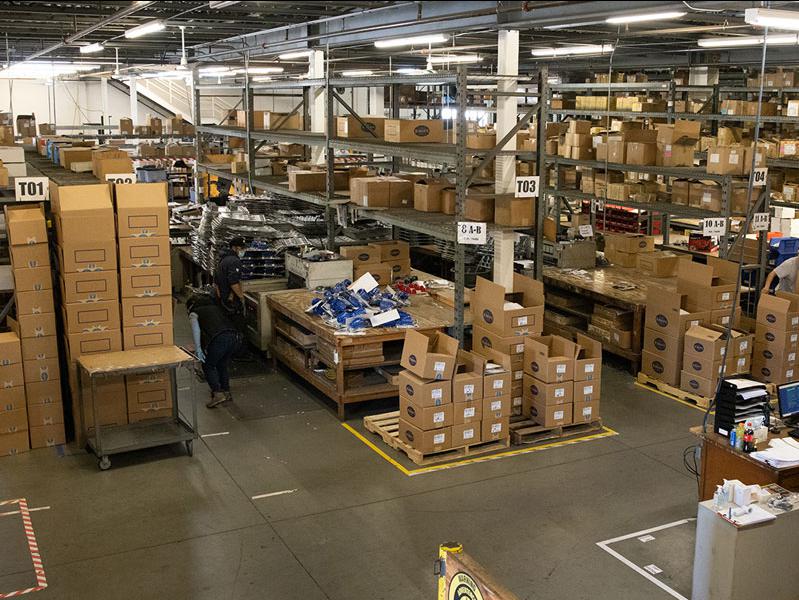 Photo of EPWI’s Anaheim facility taken last year during the PRI Road Tour