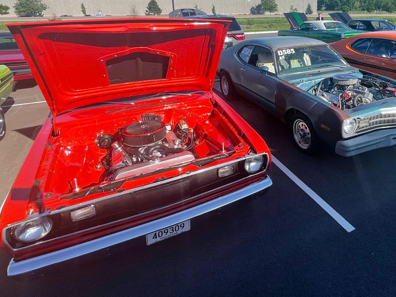 Photo of QA1's Mopar Event in Lakeville, Minnesota, courtesy of QA1